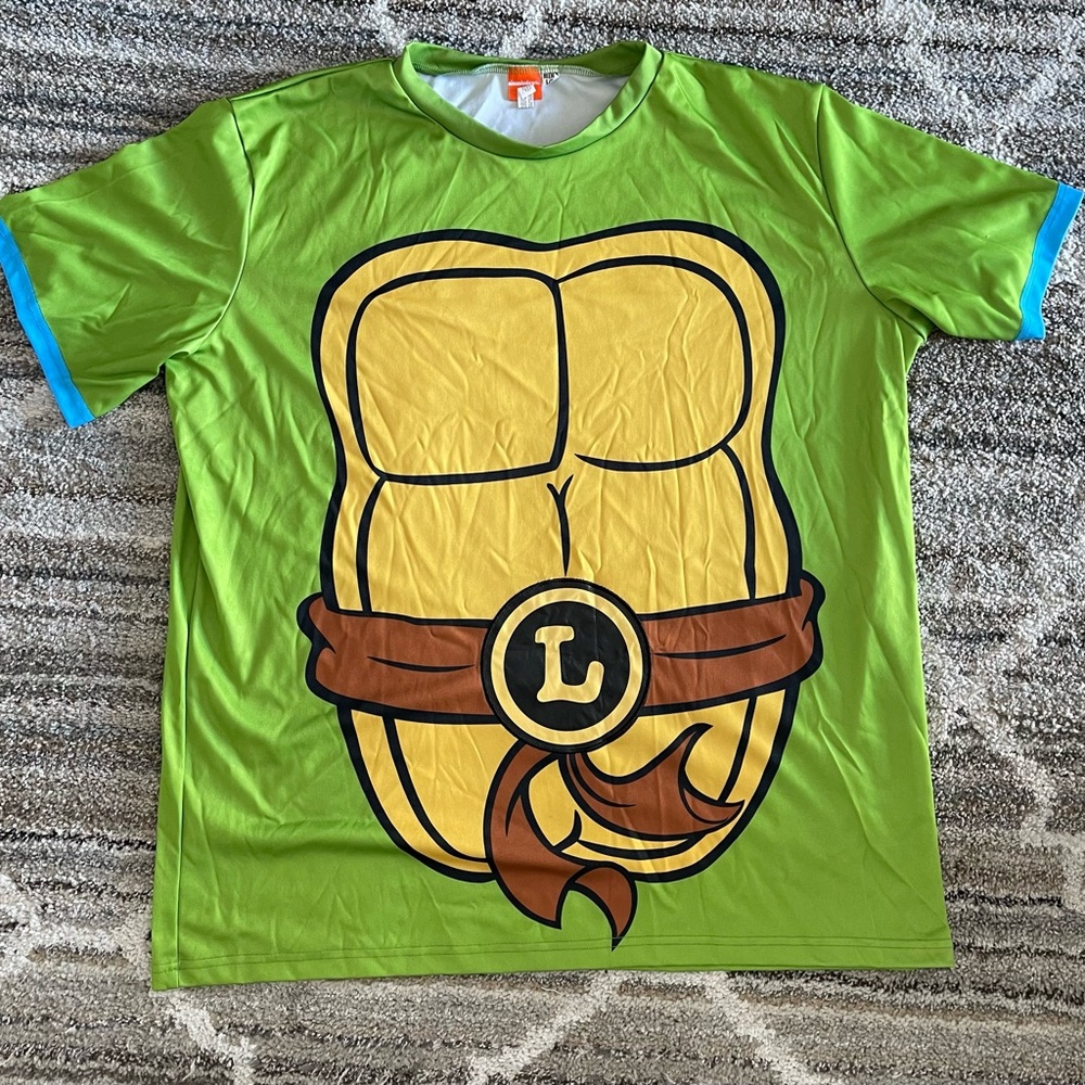 Green Ninja Turtle Graphic T-Shirt